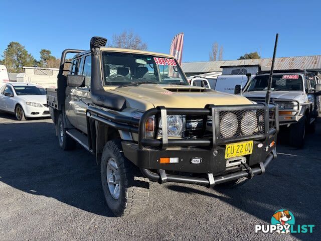 2019 TOYOTA LANDCRUISER GXL (4X4) VDJ79R UTE TRAY, 4 DOORS, 5 SEATS