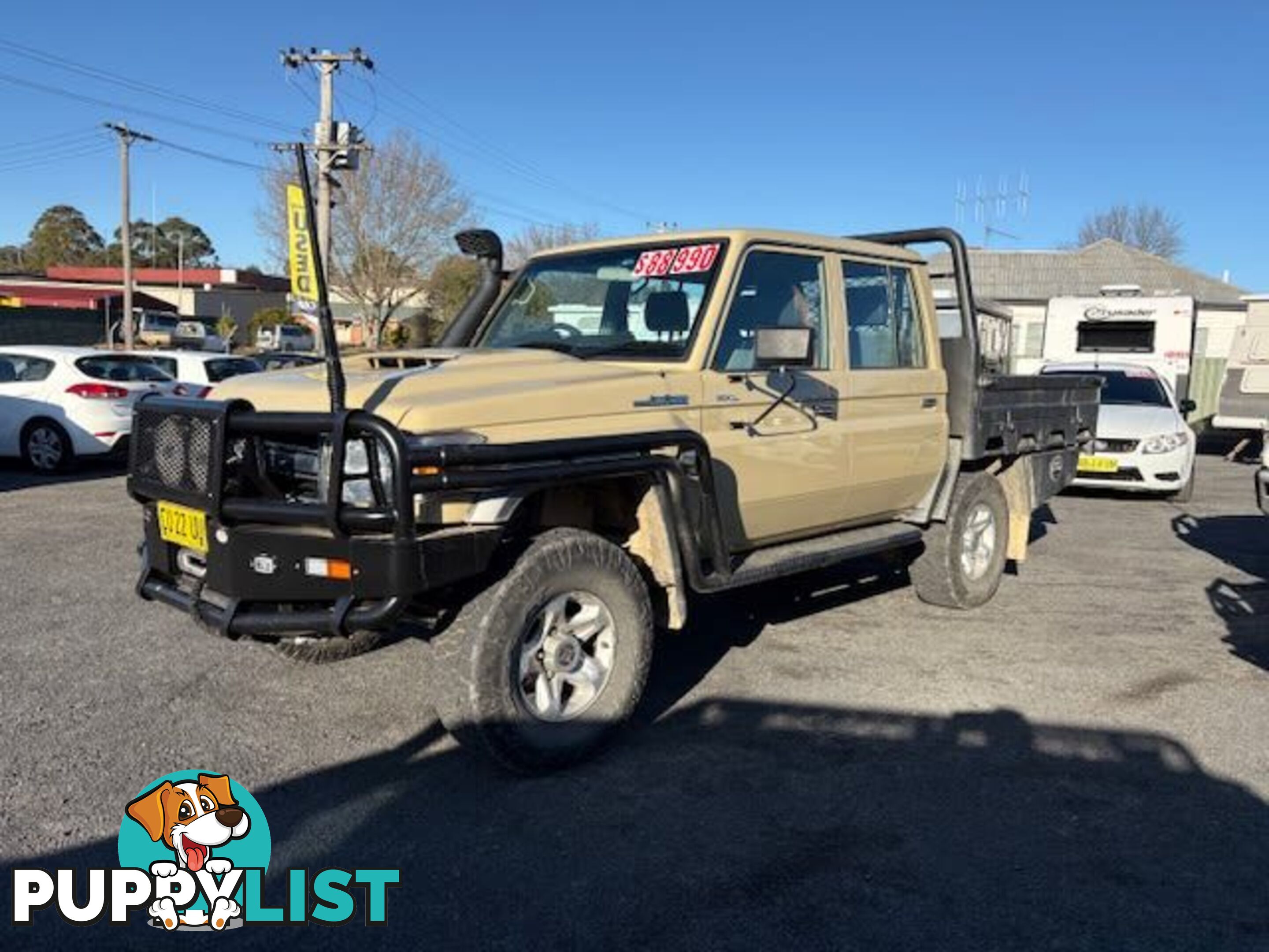 2019 TOYOTA LANDCRUISER GXL (4X4) VDJ79R UTE TRAY, 4 DOORS, 5 SEATS