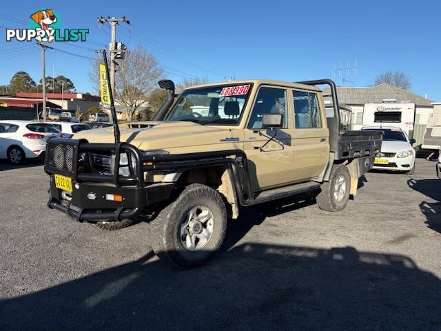 2019 TOYOTA LANDCRUISER GXL (4X4) VDJ79R UTE TRAY, 4 DOORS, 5 SEATS