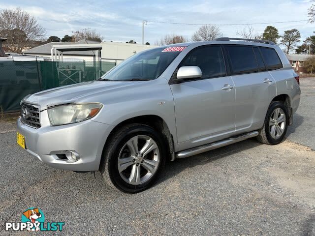 2008 TOYOTA KLUGER KX-S (4X4) GSU45R SUV, 4 DOORS, 7 SEATS