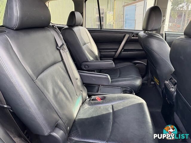 2008 TOYOTA KLUGER KX-S (4X4) GSU45R SUV, 4 DOORS, 7 SEATS