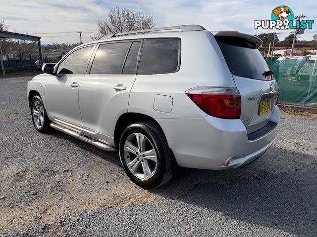 2008 TOYOTA KLUGER KX-S (4X4) GSU45R SUV, 4 DOORS, 7 SEATS