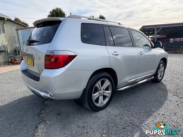 2008 TOYOTA KLUGER KX-S (4X4) GSU45R SUV, 4 DOORS, 7 SEATS