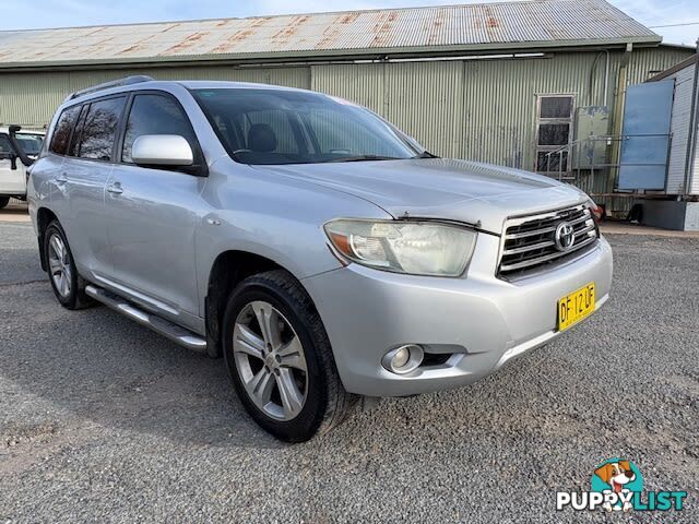 2008 TOYOTA KLUGER KX-S (4X4) GSU45R SUV, 4 DOORS, 7 SEATS
