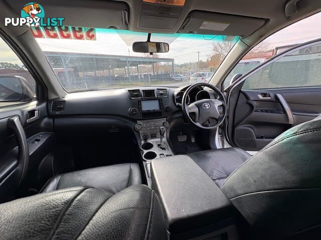 2008 TOYOTA KLUGER KX-S (4X4) GSU45R SUV, 4 DOORS, 7 SEATS