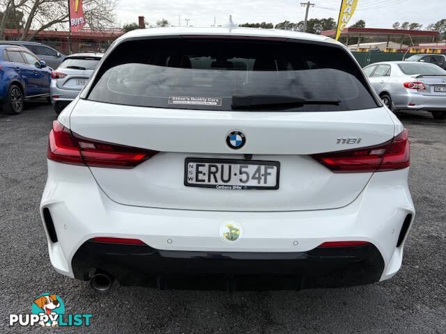 2022 BMW 118I SPORT F40 HATCH, 5 DOORS, 5 SEATS
