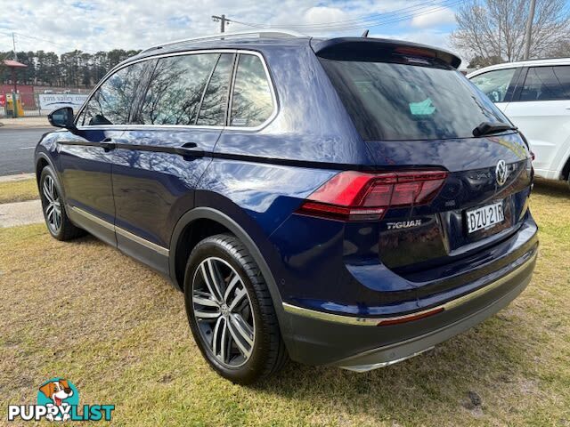 2018 VOLKSWAGEN TIGUAN 162 TSI HIGHLINE 5NA MY19 SUV, 4 DOORS, 5 SEATS