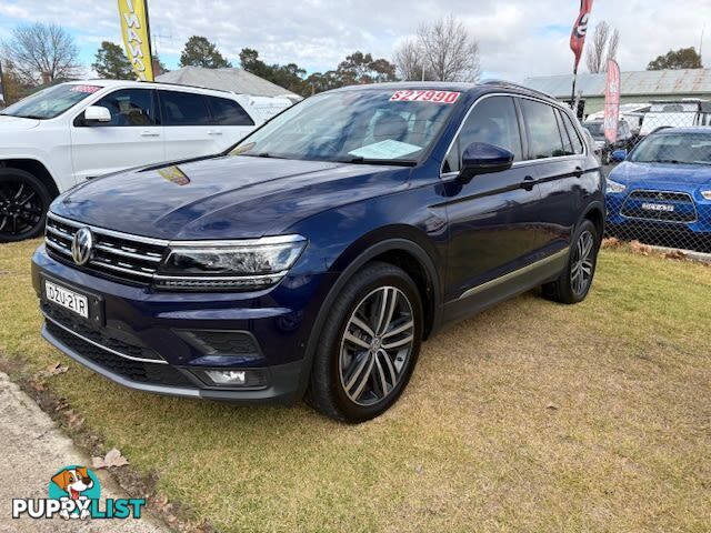 2018 VOLKSWAGEN TIGUAN 162 TSI HIGHLINE 5NA MY19 SUV, 4 DOORS, 5 SEATS
