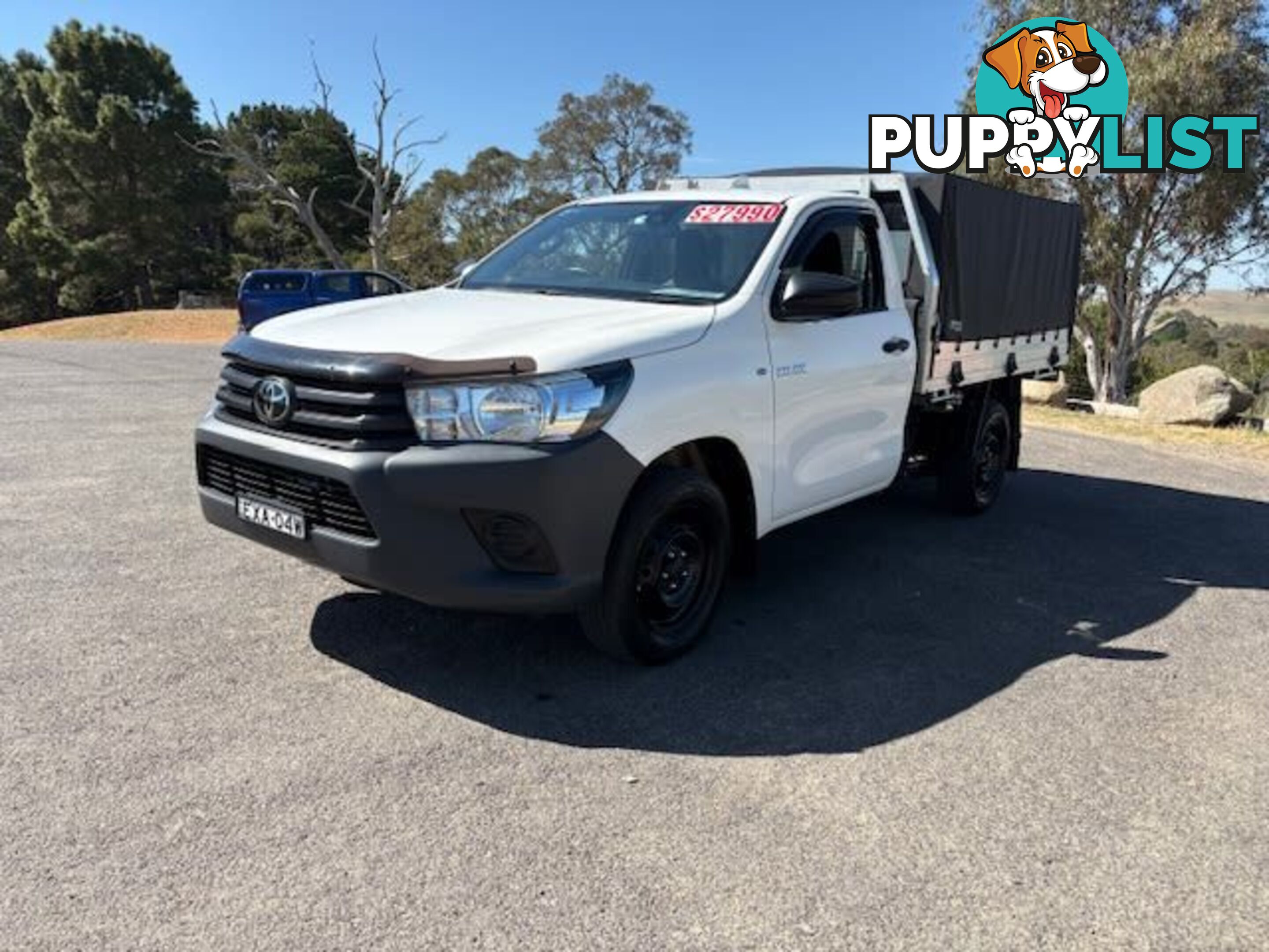 2022 TOYOTA HILUX WORKMATE (4X2) TGN121R UTE TRAY, 2 DOORS, 2 SEATS