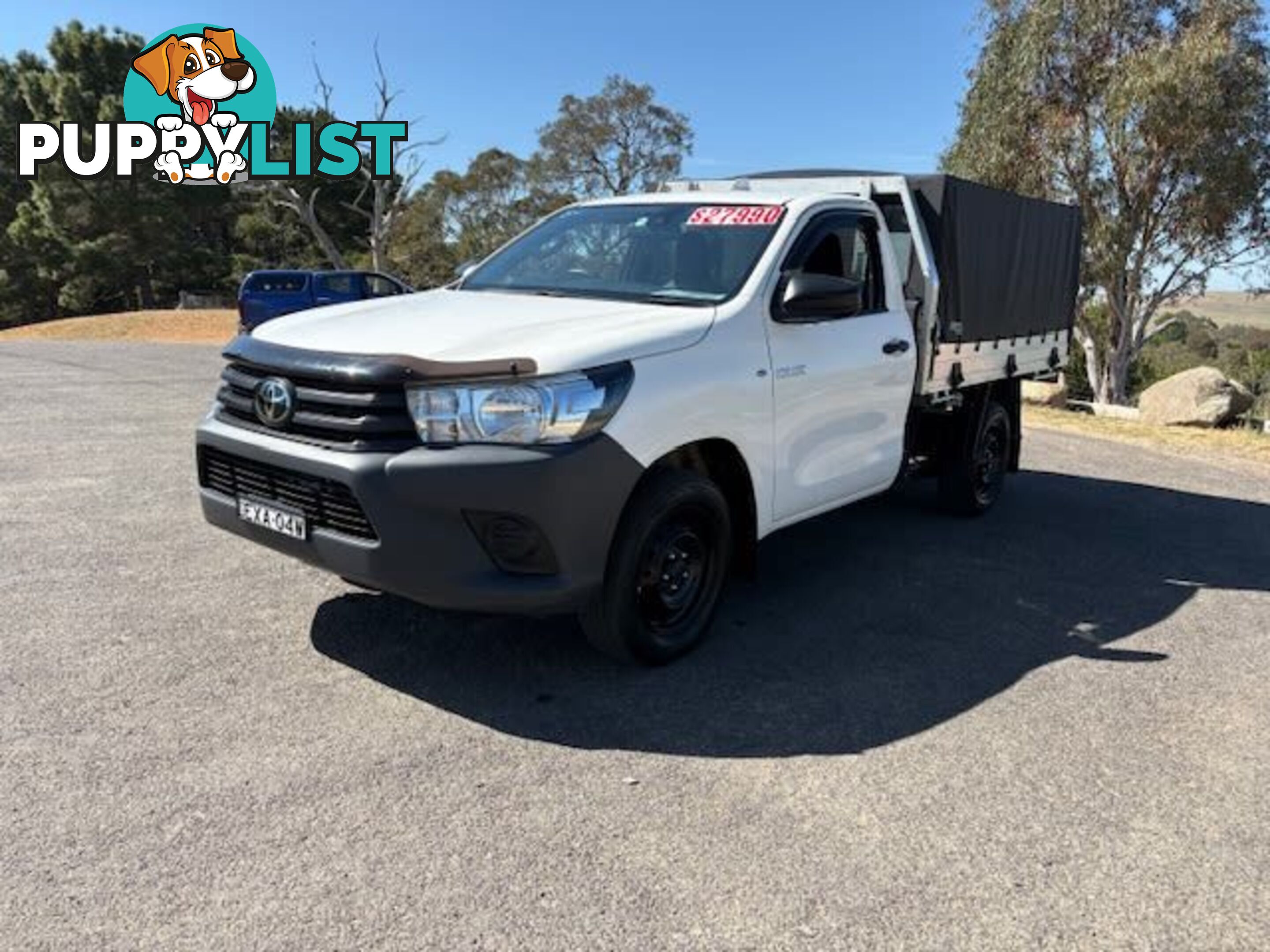 2022 TOYOTA HILUX WORKMATE (4X2) TGN121R UTE TRAY, 2 DOORS, 2 SEATS