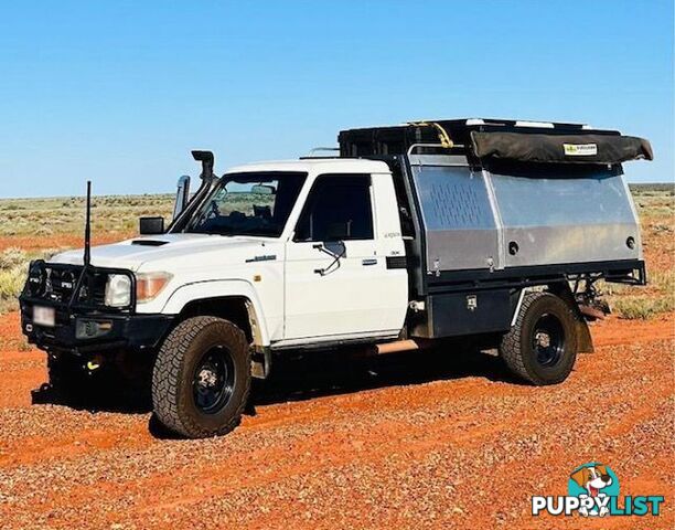 2009 TOYOTA LANDCRUISER GX (4X4) VDJ79R UTE TRAY, 2 DOORS, 3 SEATS