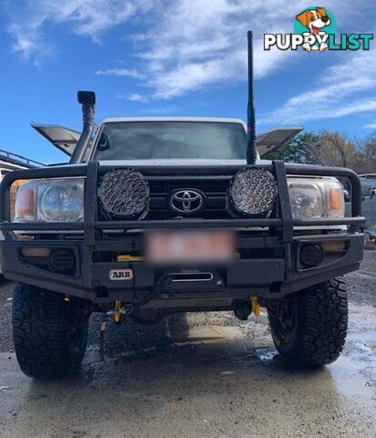 2009 TOYOTA LANDCRUISER GX (4X4) VDJ79R UTE TRAY, 2 DOORS, 3 SEATS