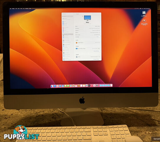 Reseller Refurbished: iMac 27-inch; Retina 5K (Mid 2017) Quad-Core i7 16/1TB SSD as new