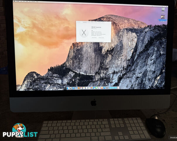 Reseller Refurbished: iMac 27-inch; Retina 5K (Late 2014) Core i7 8/3TB Fusion Drive