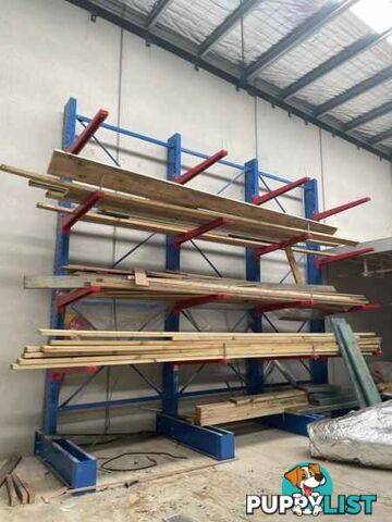 Cantilevered Racking for factory