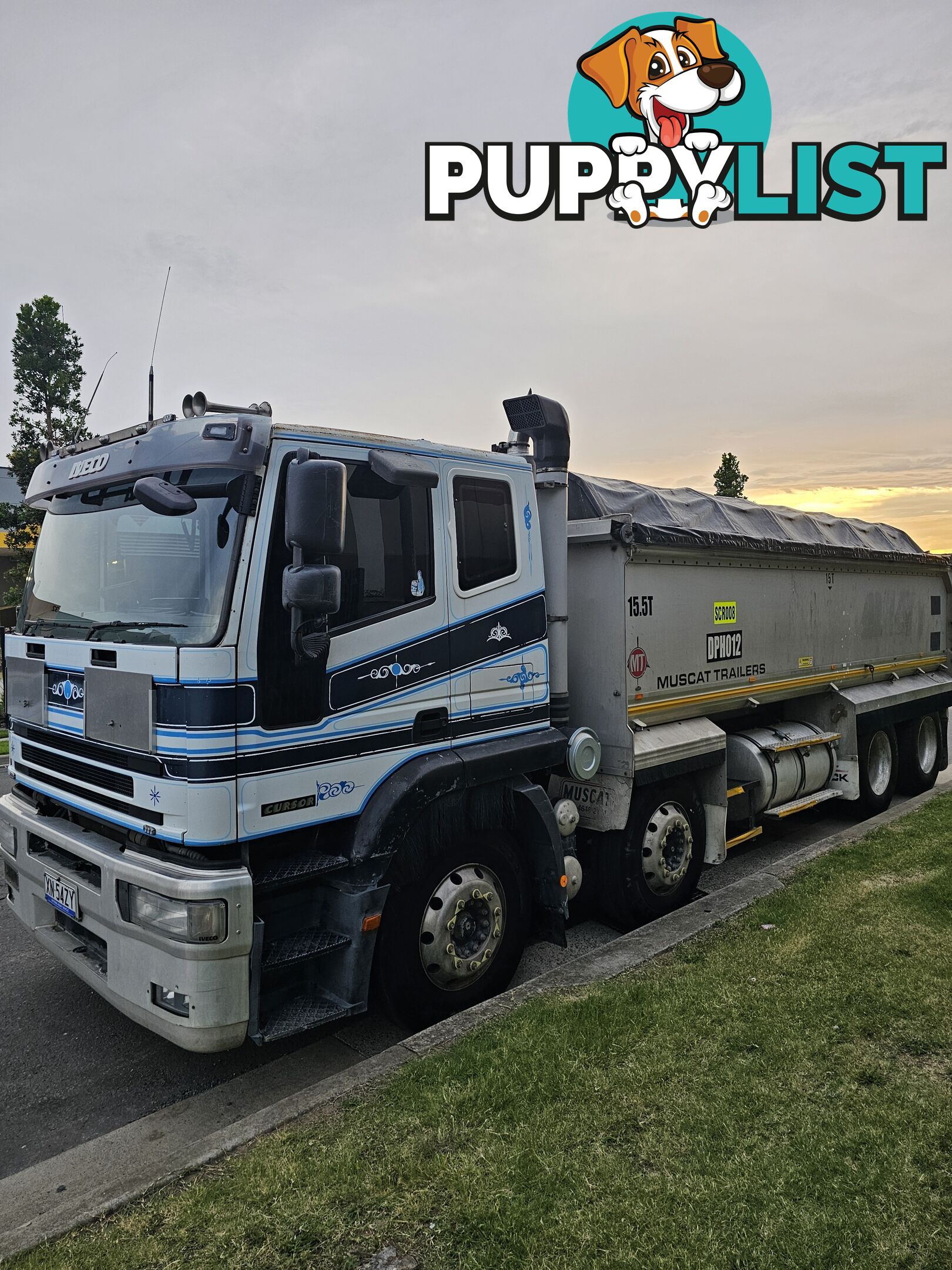 2003 Iveco Eurotech MP4300 Tipper Truck