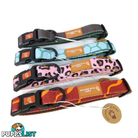 Designer Dog Collars by Explore with Paws - EWPCOLMTIGN