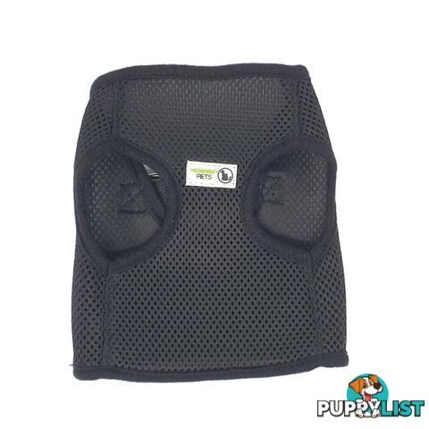 Vest Harness Pet Dog-Cat Step-in Velcro and Buckle Attachments - Moondidley Pets - MDPVESTLRED