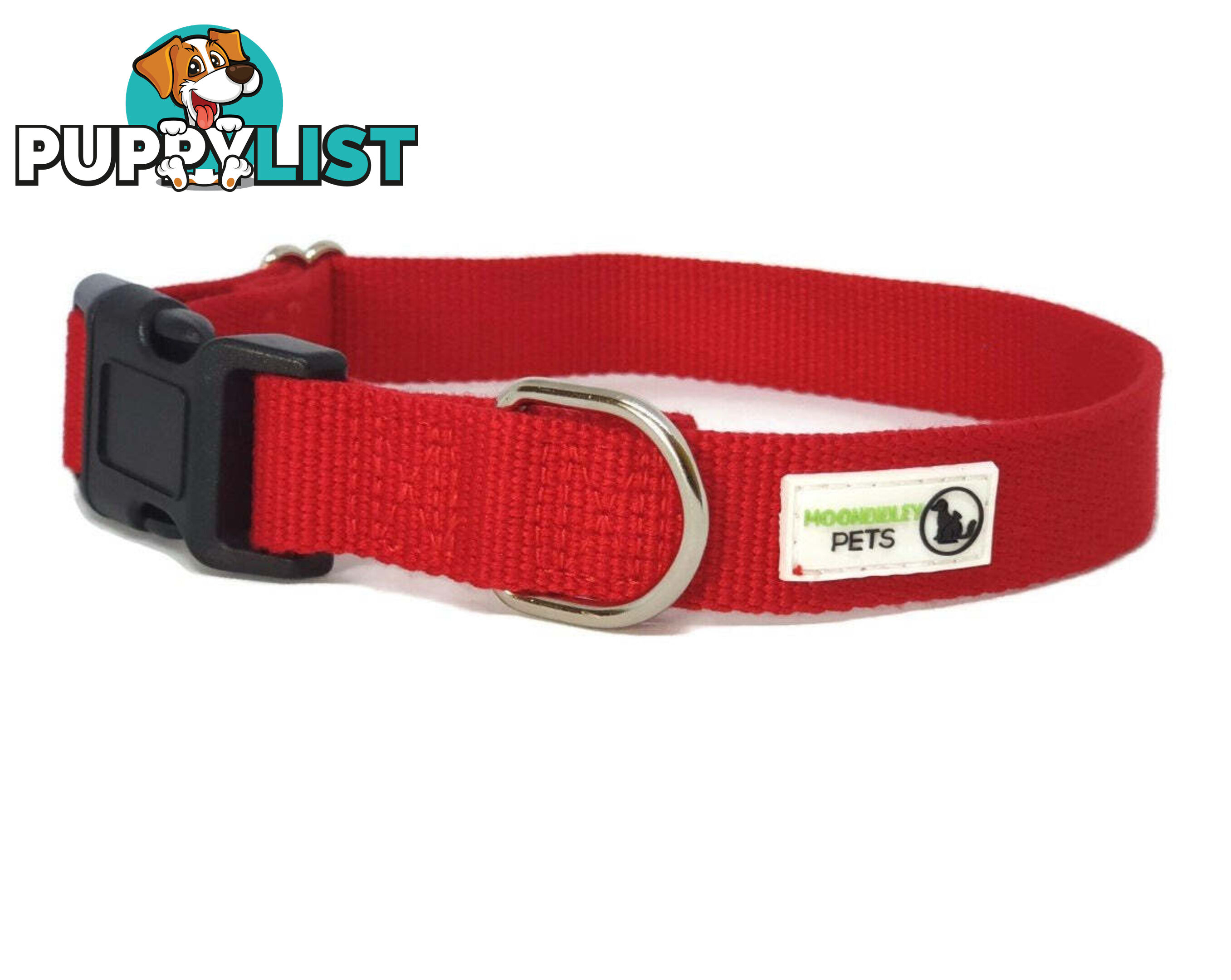 100% Pure Bamboo Fibre Dog Collar Plastic Buckle - Moondidley Pets - MDPCOLBAMLPUR