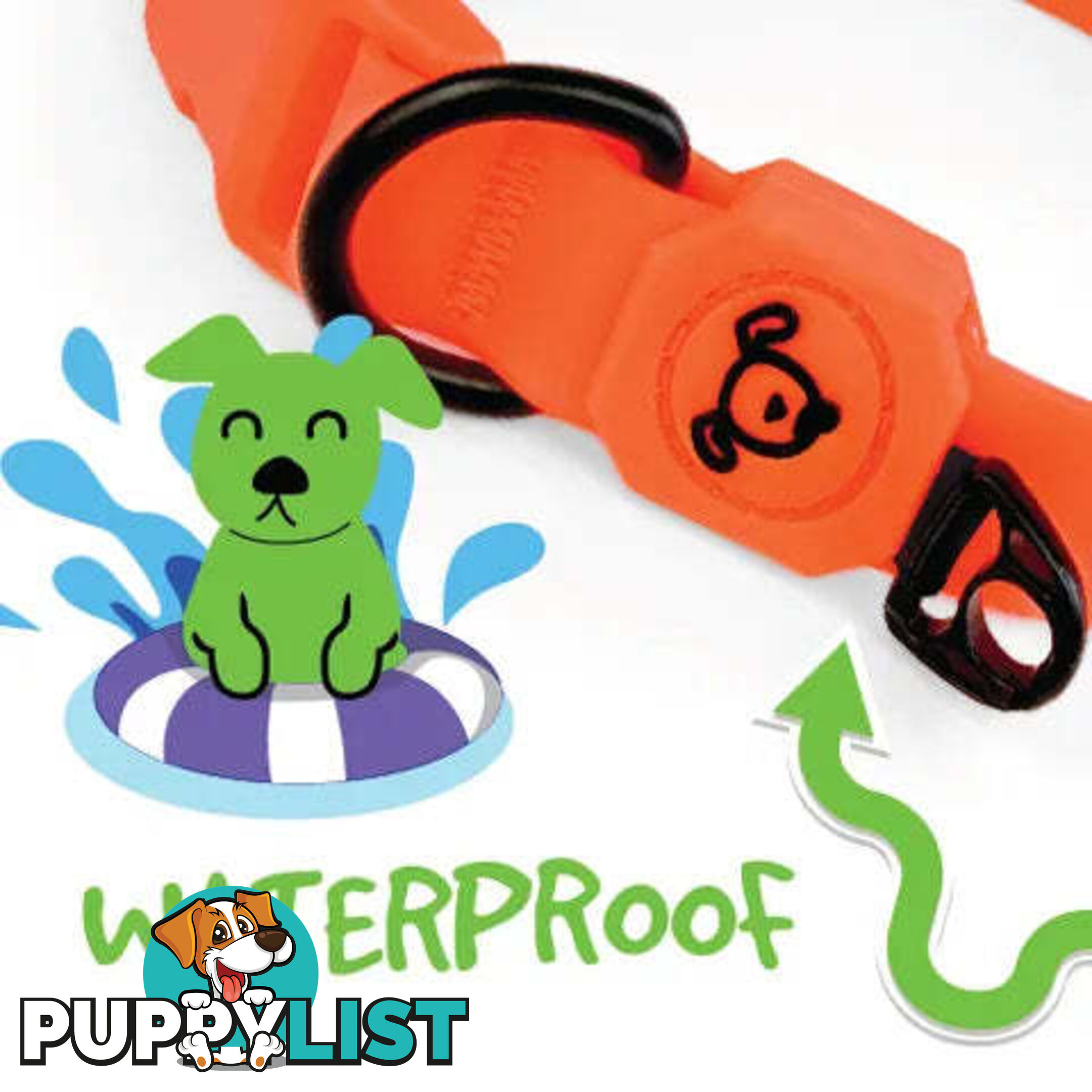 WATERPROOF DOG COLLARS - BAINBRIDGE - BB-A7274-AQ