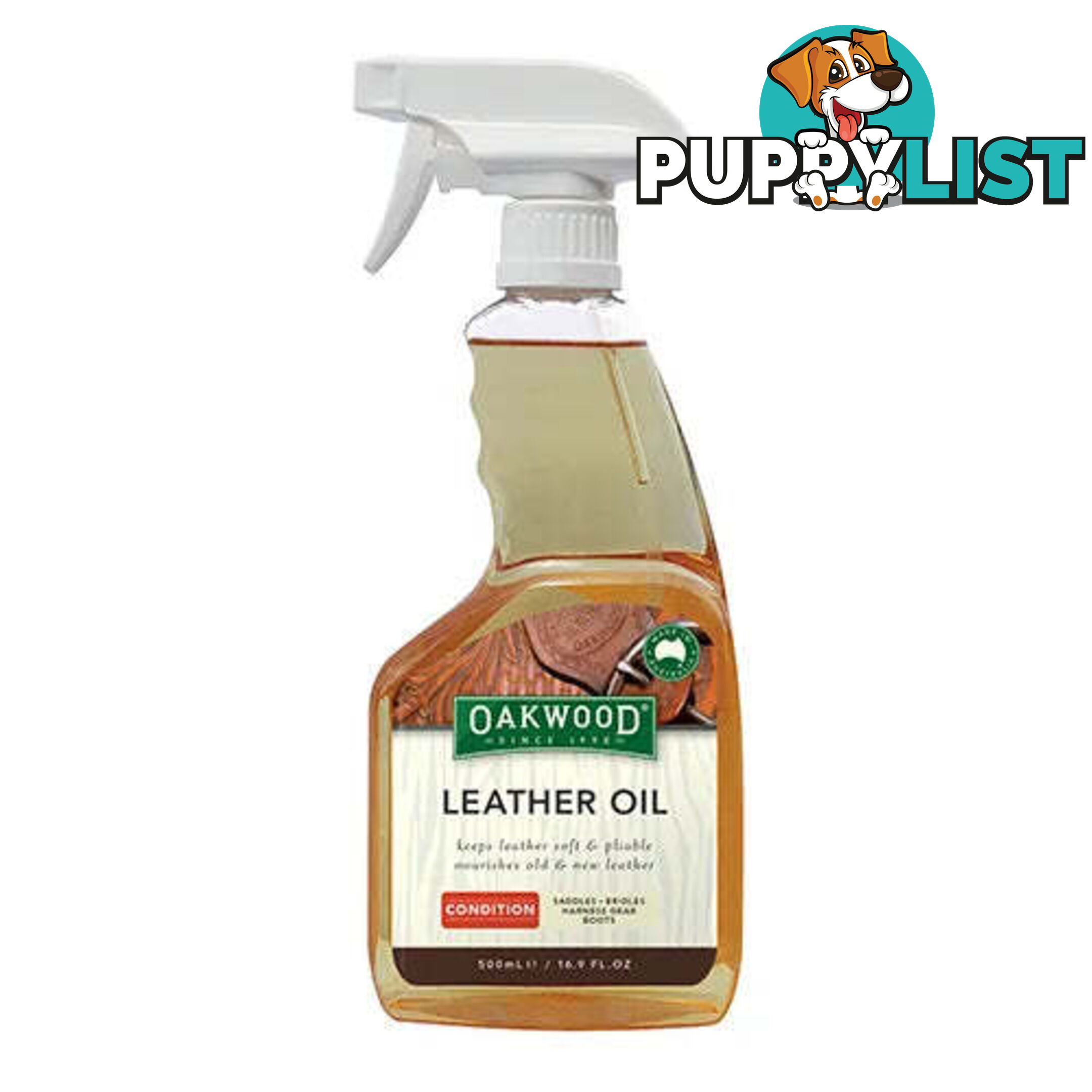 OAKWOOD LEATHER OIL 500ML - BAINBRIDGE - BB-A3506