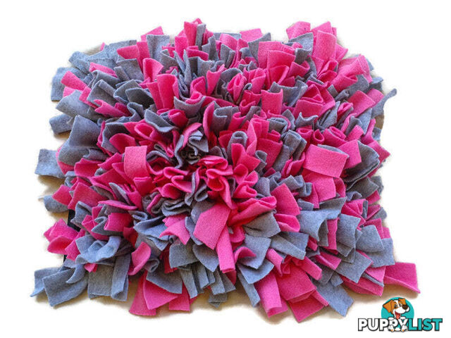 Snuffle Mats - Premium Heavy Duty Rubber Based - Pet Treat Play - Calms Anxiety - Slow Feeder - SNUFFLE-MED-GNBK