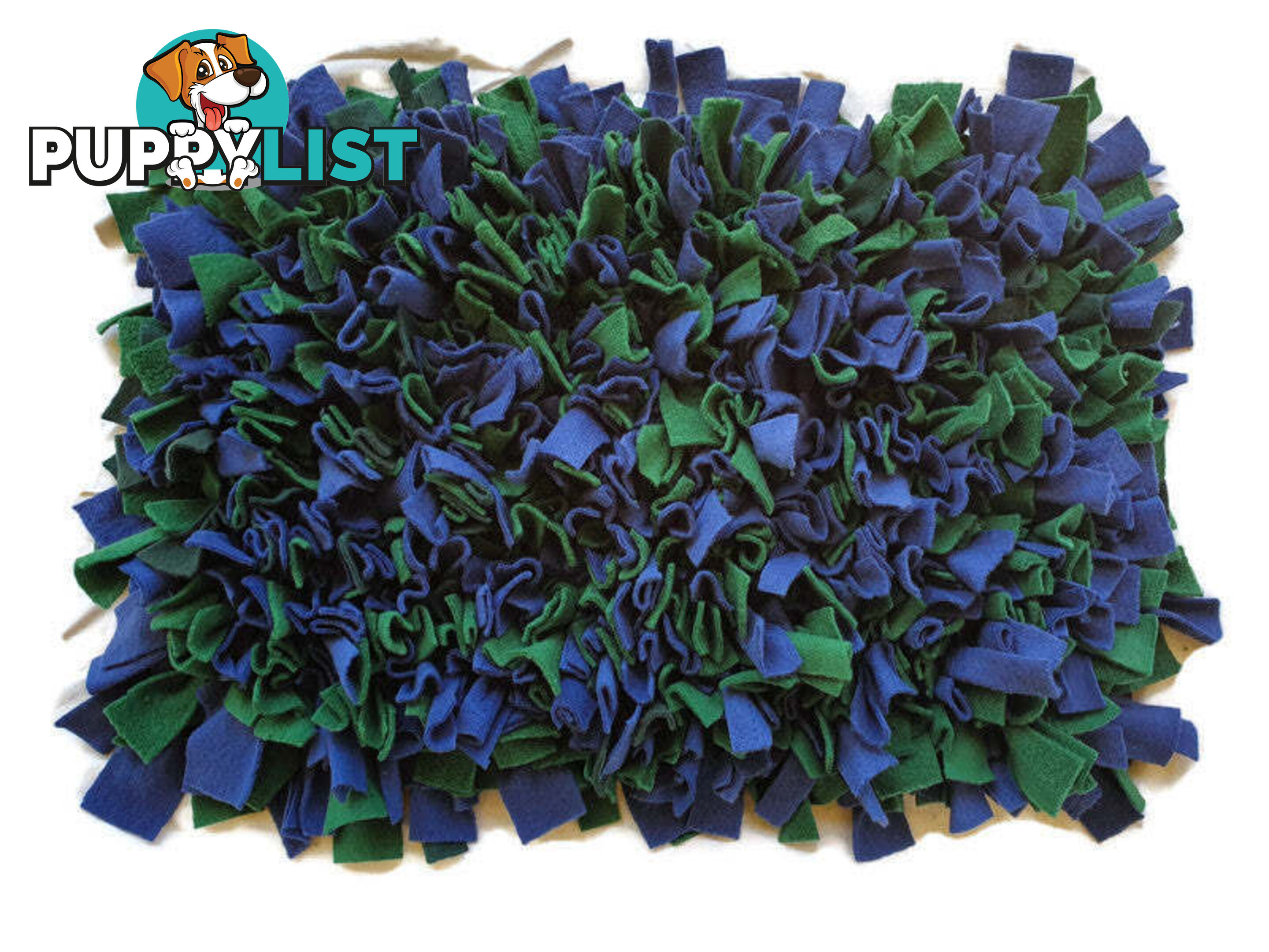 Snuffle Mats - Premium Heavy Duty Rubber Based - Pet Treat Play - Calms Anxiety - Slow Feeder - SNUFFLE-MED-GNBK