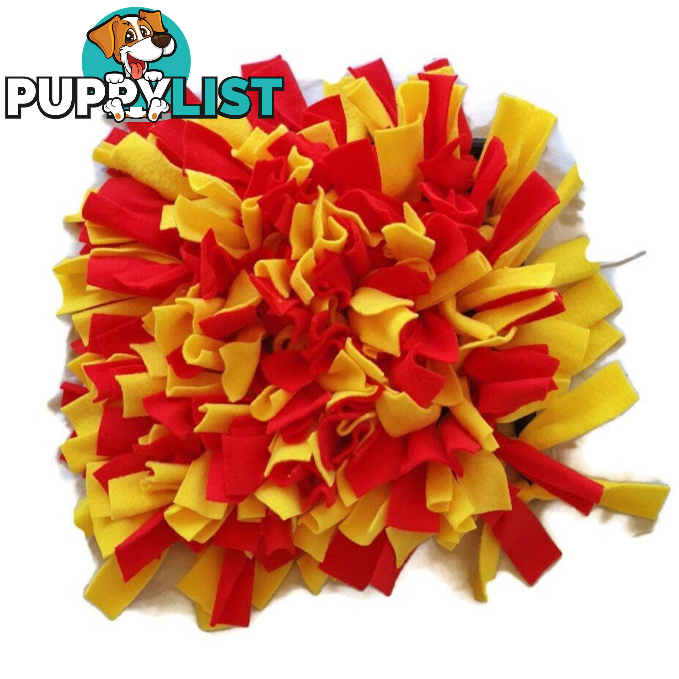 Snuffle Mats - Premium Heavy Duty Rubber Based - Pet Treat Play - Calms Anxiety - Slow Feeder - SNUFFLE-MED-GNBK