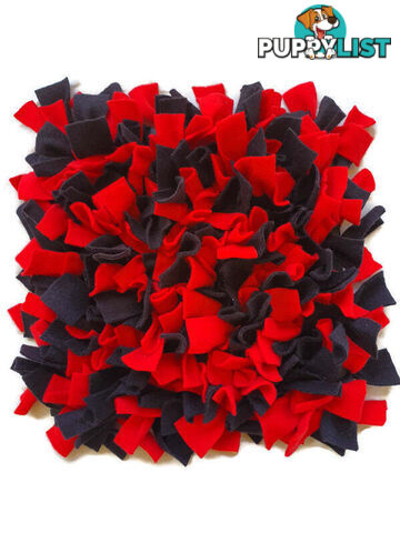 Snuffle Mats - Premium Heavy Duty Rubber Based - Pet Treat Play - Calms Anxiety - Slow Feeder - SNUFFLE-MED-GNBK