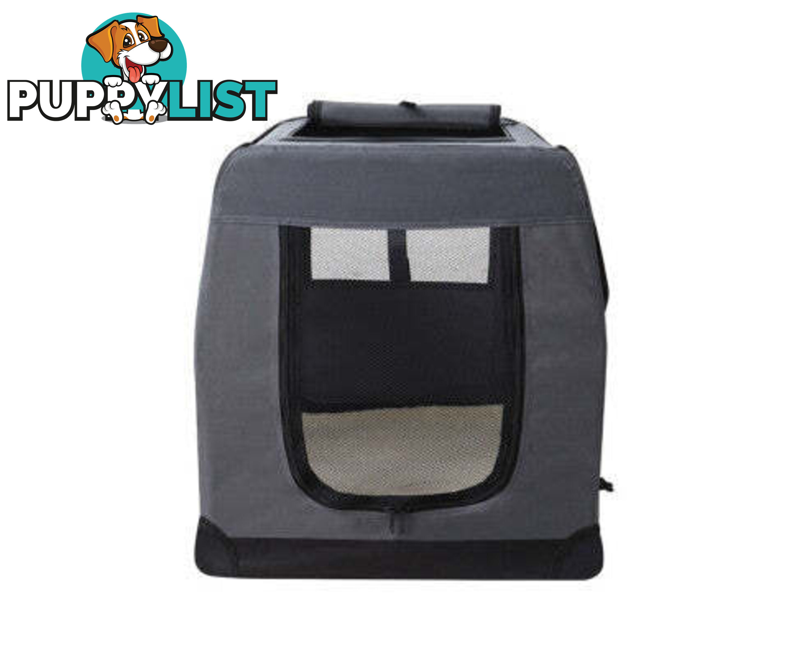 i.Pet Pet Carrier Soft Crate Dog Cat Travel Portable Cage Kennel Foldable Car - PET-CARRIER-4XL-GR