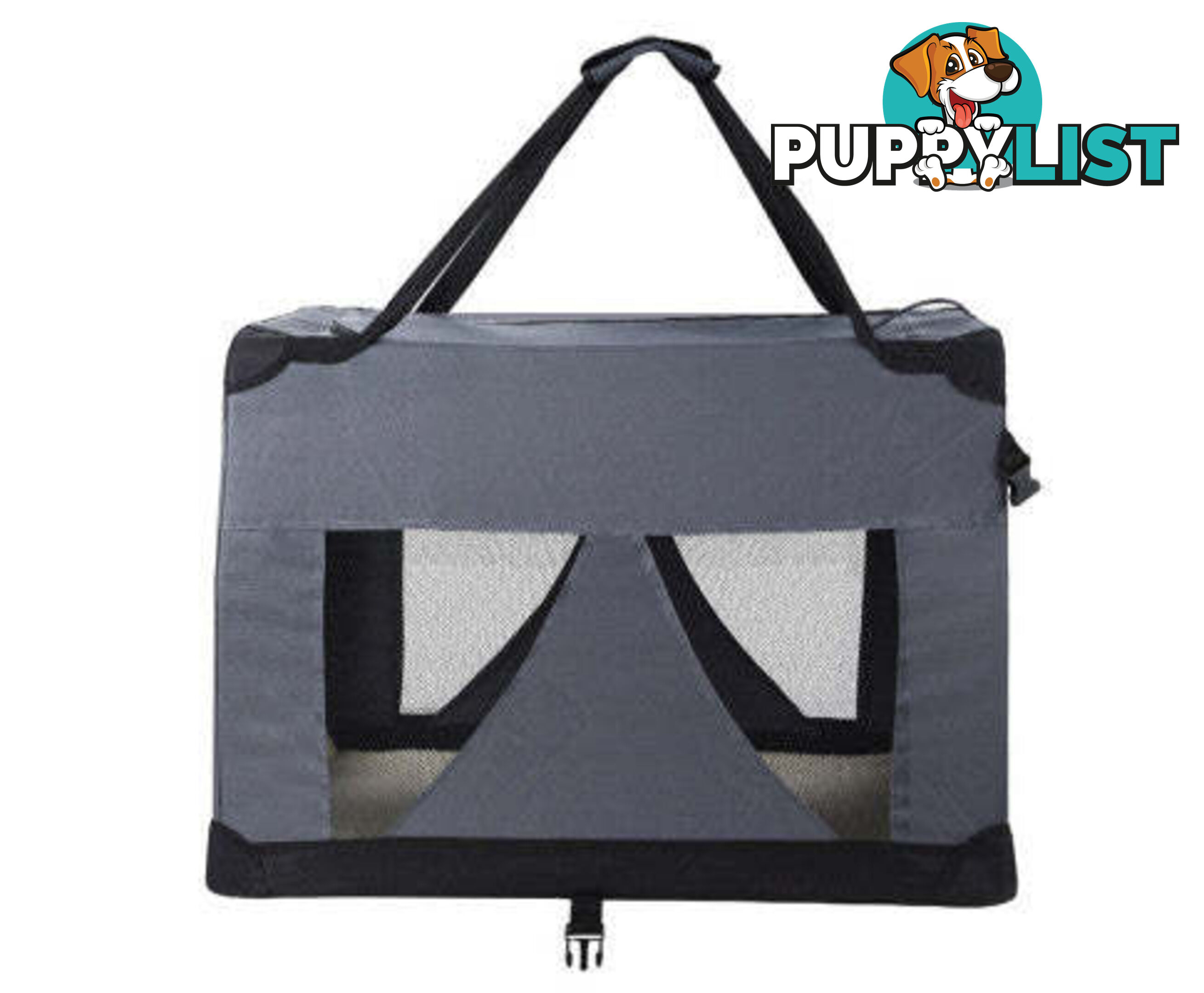 i.Pet Pet Carrier Soft Crate Dog Cat Travel Portable Cage Kennel Foldable Car - PET-CARRIER-4XL-GR
