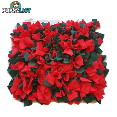 Snuffle Mats - Premium Heavy Duty Rubber Based - Pet Treat Play - Calms Anxiety - Slow Feeder - SNUFSREDYEL