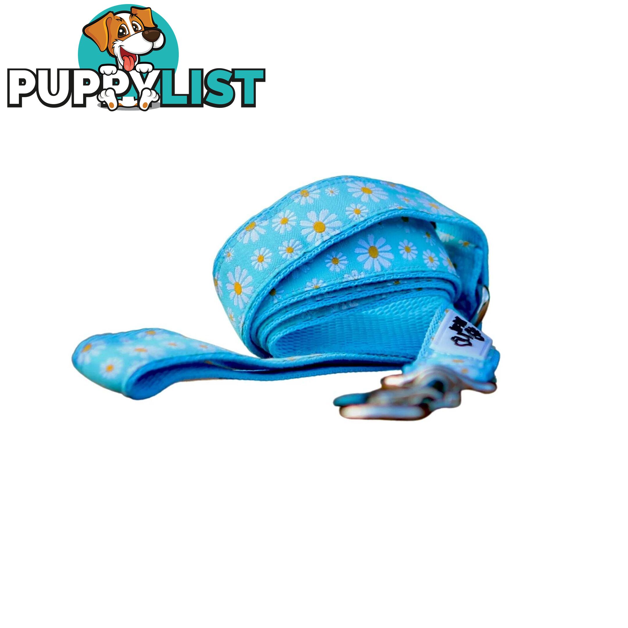 Daisy Dog Lead / Dog Leash - Hand Made by The Bark Side - TBSLDDAIPNK201.8
