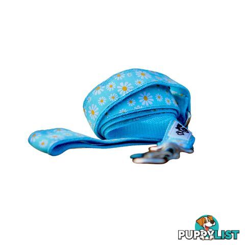 Daisy Dog Lead / Dog Leash - Hand Made by The Bark Side - TBSLDDAIPNK201.8