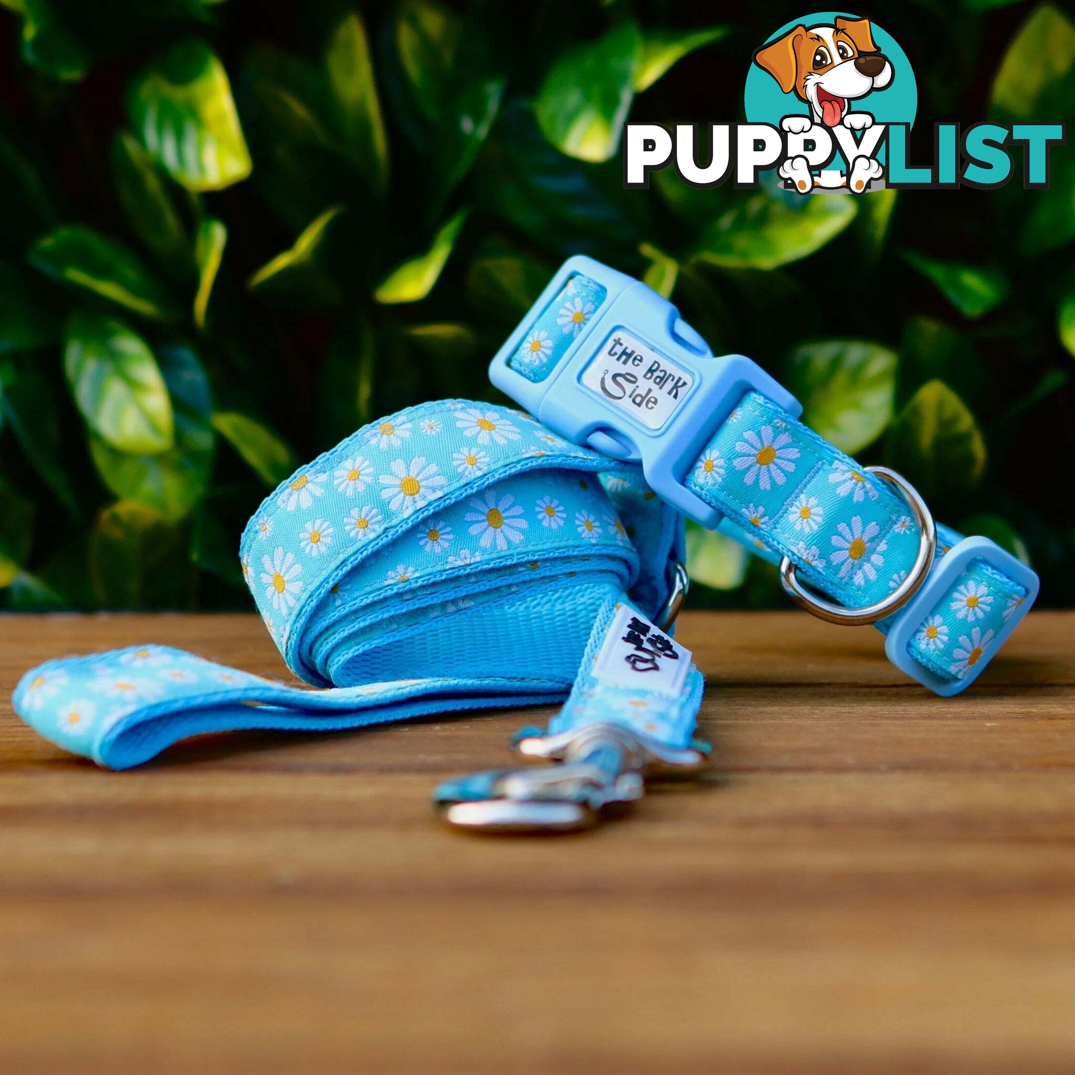 Daisy Dog Lead / Dog Leash - Hand Made by The Bark Side - TBSLDDAIPNK201.8