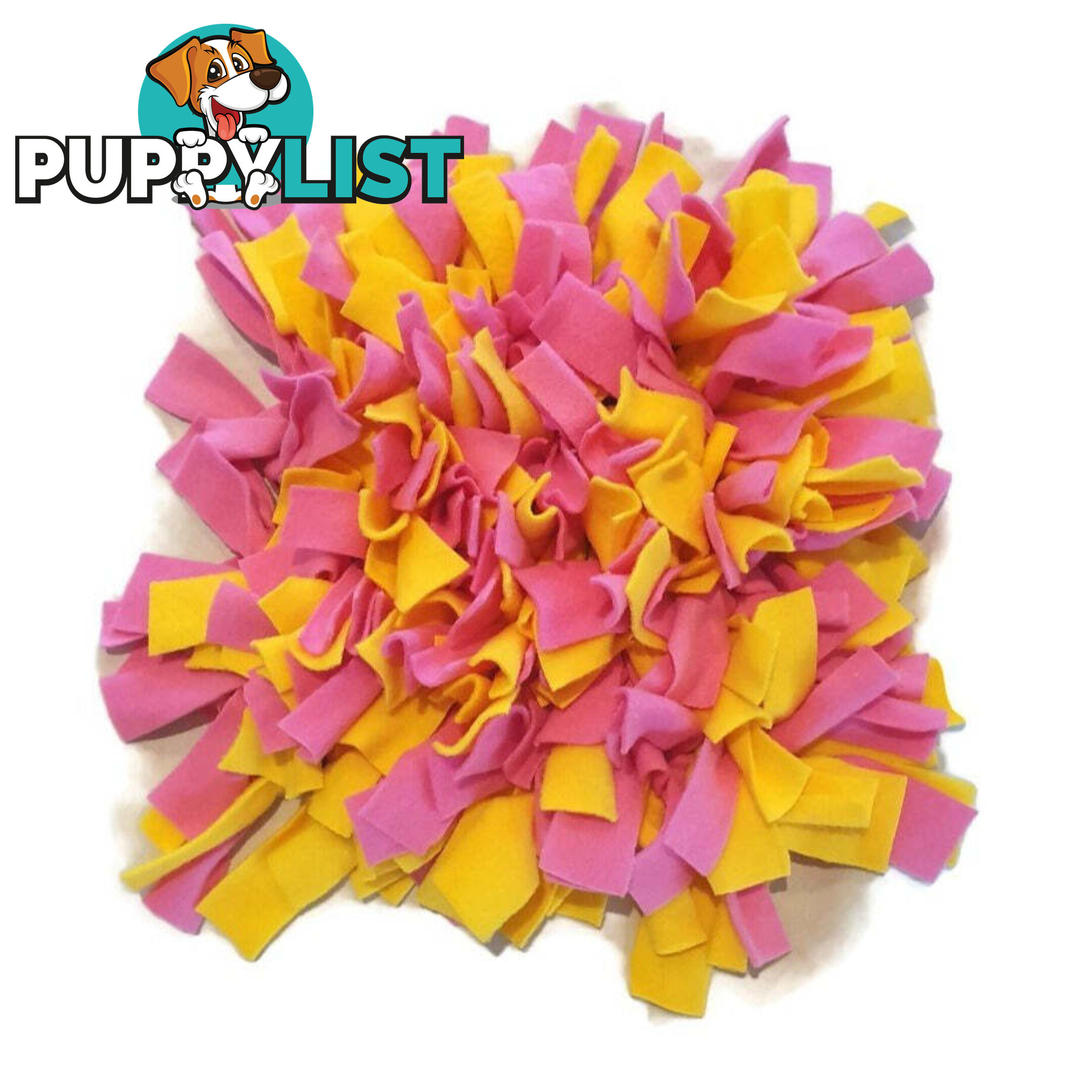 Snuffle Mats - Premium Heavy Duty Rubber Based - Pet Treat Play - Calms Anxiety - Slow Feeder - SNUFFLE-SM-GRNA
