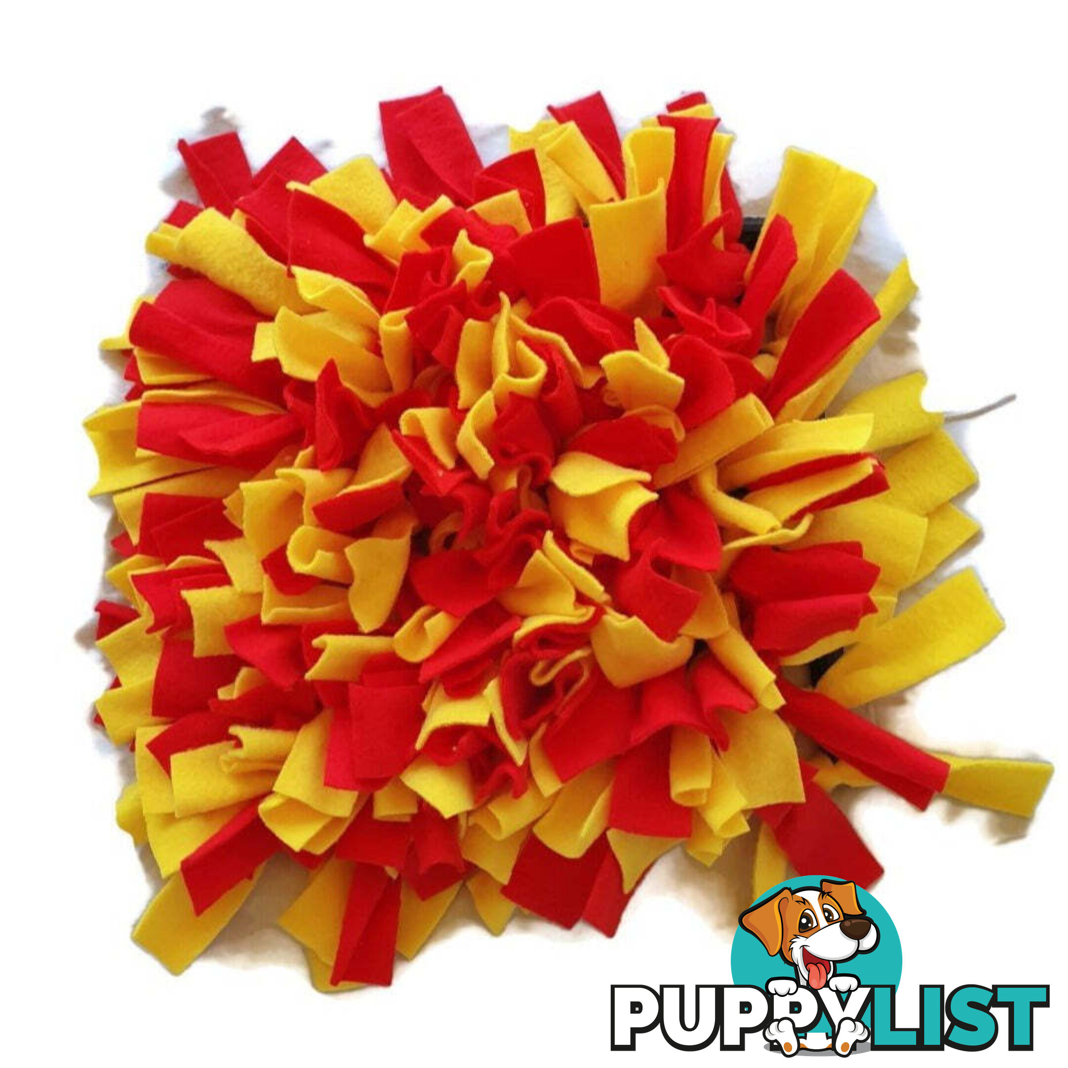 Snuffle Mats - Premium Heavy Duty Rubber Based - Pet Treat Play - Calms Anxiety - Slow Feeder - SNUFFLE-SM-GRNA