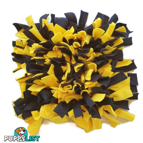 Snuffle Mats - Premium Heavy Duty Rubber Based - Pet Treat Play - Calms Anxiety - Slow Feeder - SNUFFLE-SM-GRNA