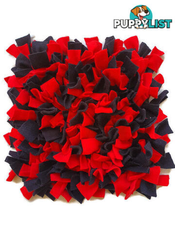 Snuffle Mats - Premium Heavy Duty Rubber Based - Pet Treat Play - Calms Anxiety - Slow Feeder - SNUFFLE-SM-GRNA