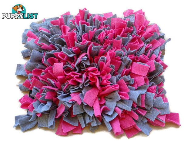 Snuffle Mats - Premium Heavy Duty Rubber Based - Pet Treat Play - Calms Anxiety - Slow Feeder - SNUFFLE-SM-GRNA