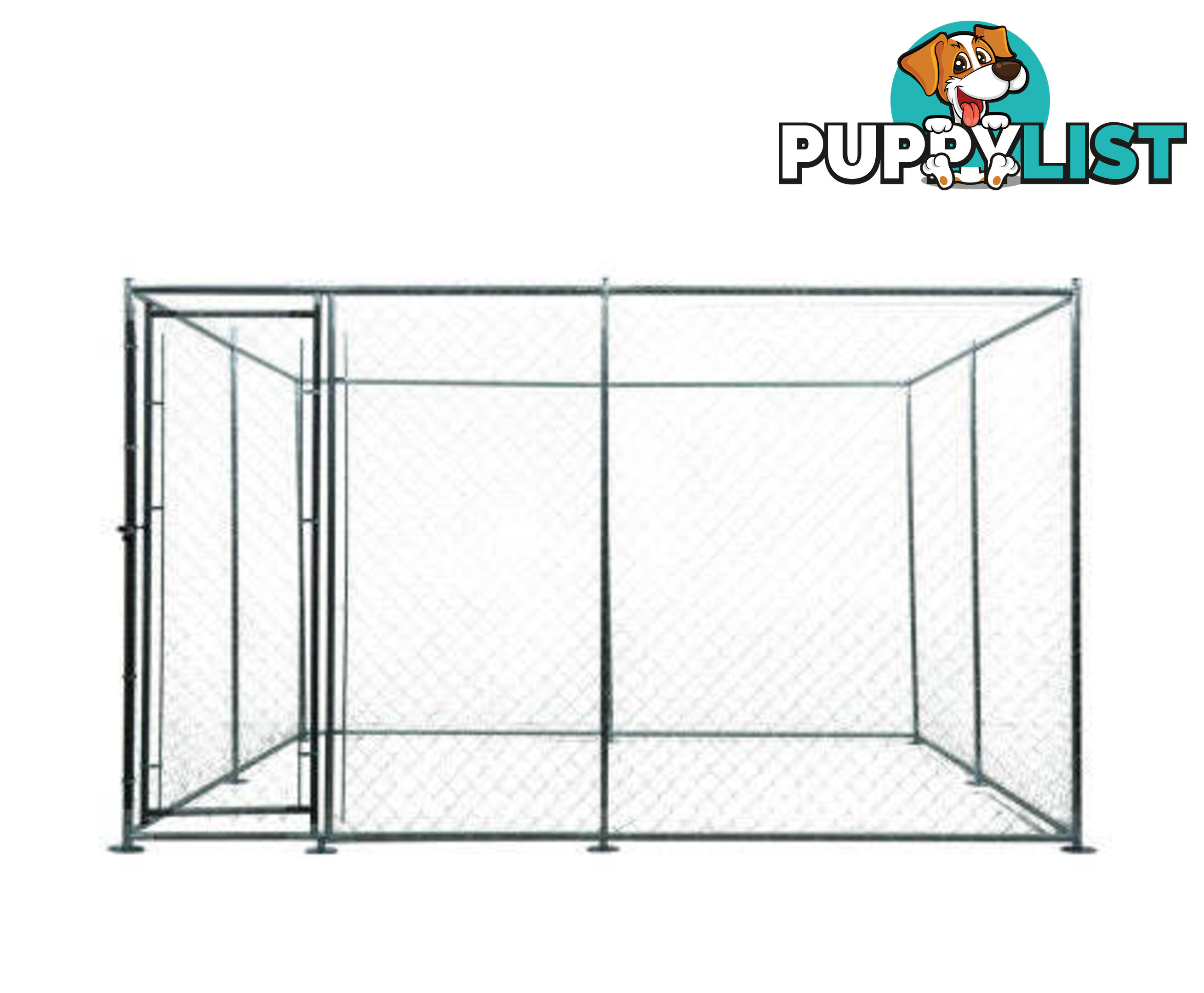 NEATAPET Dog Enclosure Pet Outdoor Cage Wire Playpen Kennel Fence with Cover Shade - V219-PETDGENTPA448