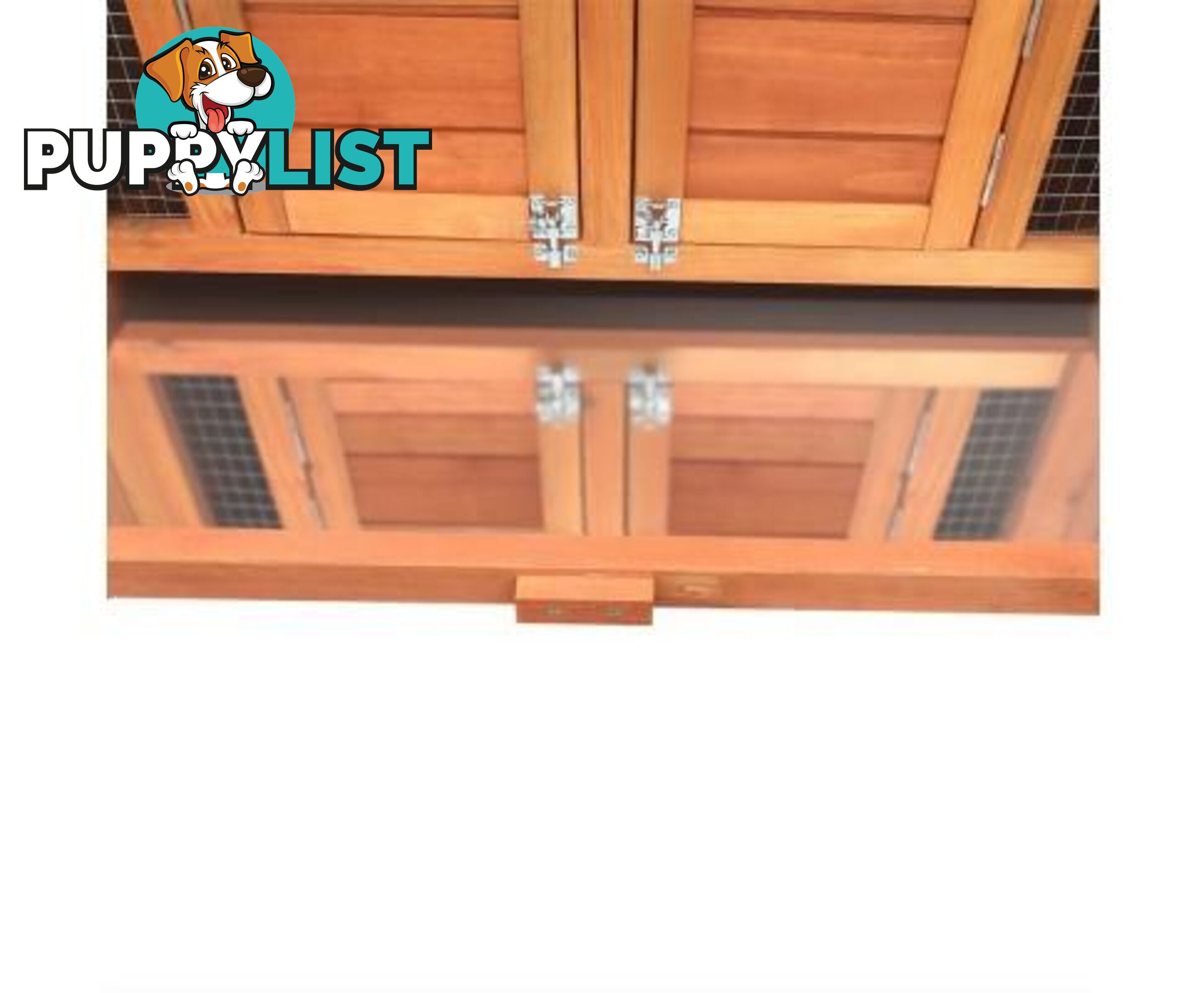 i.Pet Chicken Coop Rabbit Hutch 169cm x 52cm x 72cm Large House Outdoor Wooden Run Cage - FF-GT-WOOD-R2100S