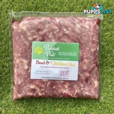Chicken and Meat Combo 1kg Bag Paddock to Plate - PTPCM1