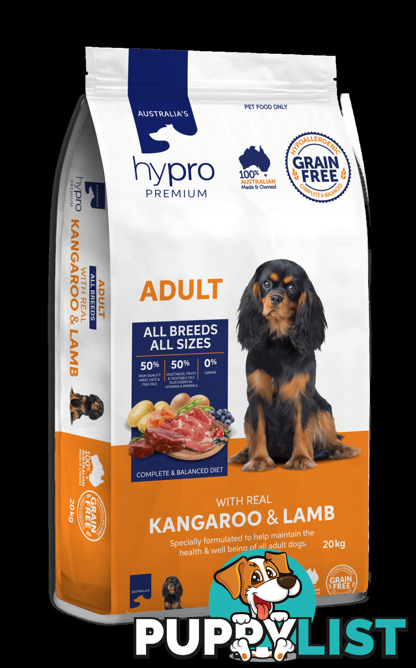 Premium Dog Food Grain Free - Hypro Premium - HPROOLAM2.5