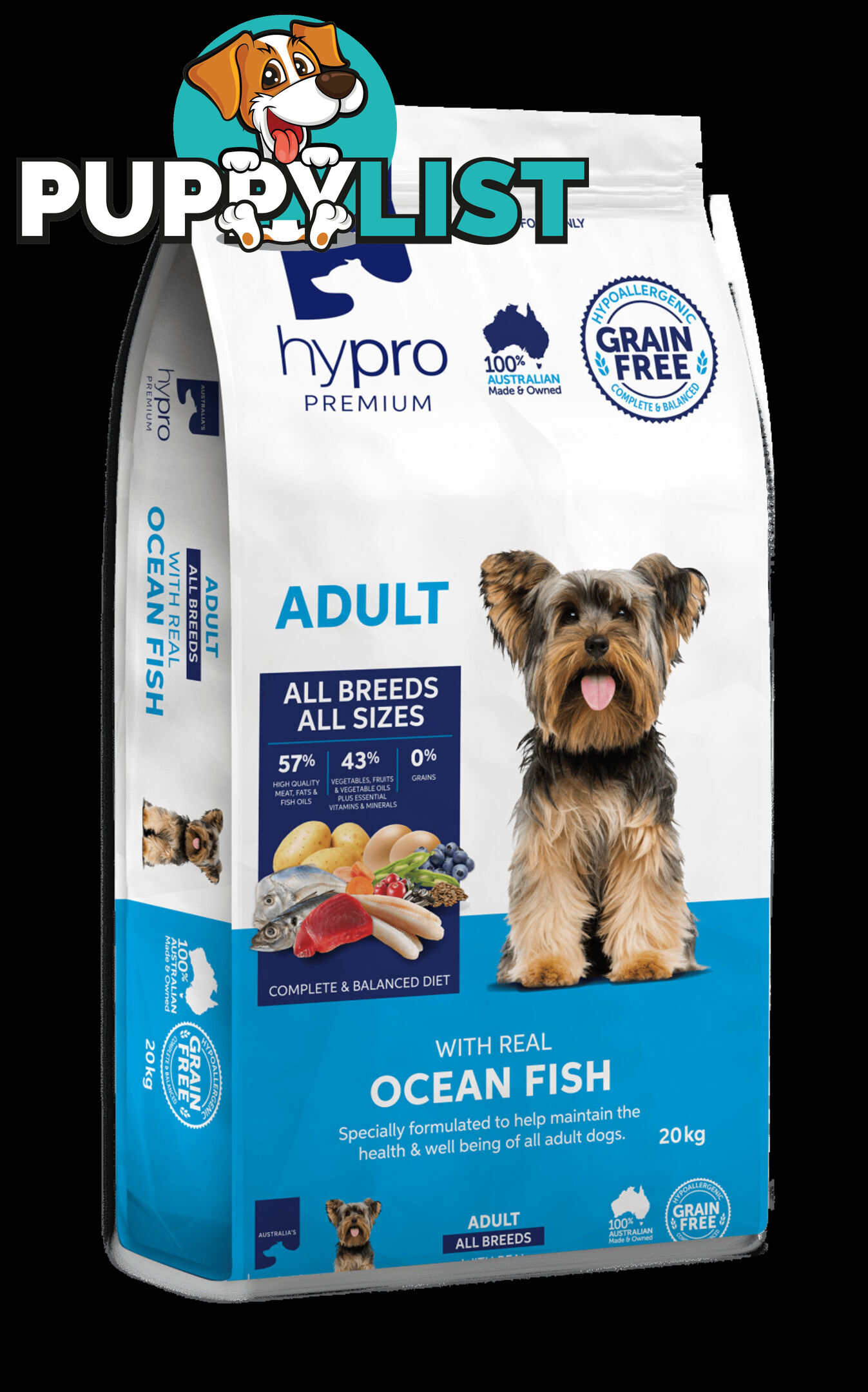 Premium Dog Food Grain Free - Hypro Premium - HPROOLAM2.5