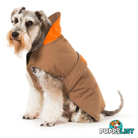 Brown Dog Coat 70cm - V208-CSW-70