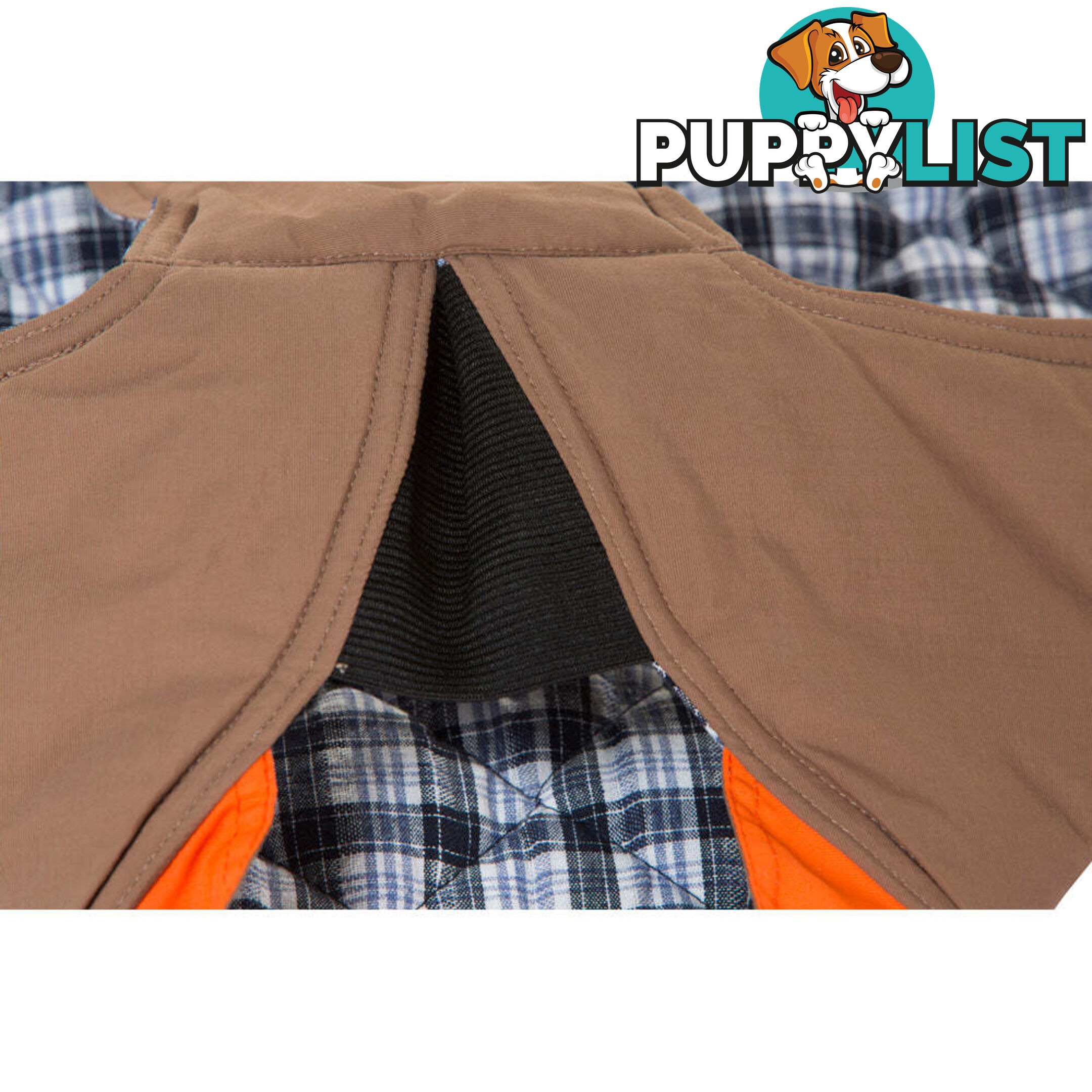 Dog Coat - Brown - 70cm - V208-CSW-70