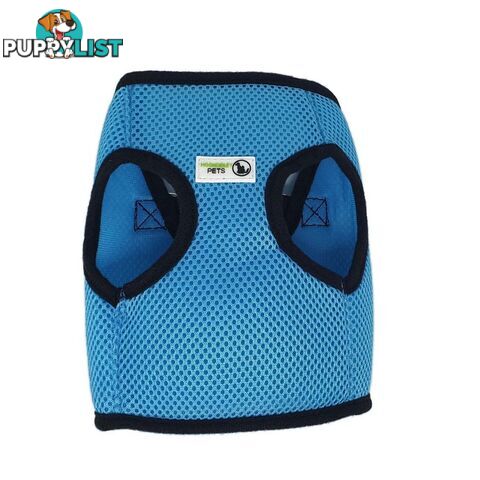 Vest Harness Pet Dog-Cat Step-in Velcro and Buckle Attachments - Moondidley Pets - MDPVESTXLPNK