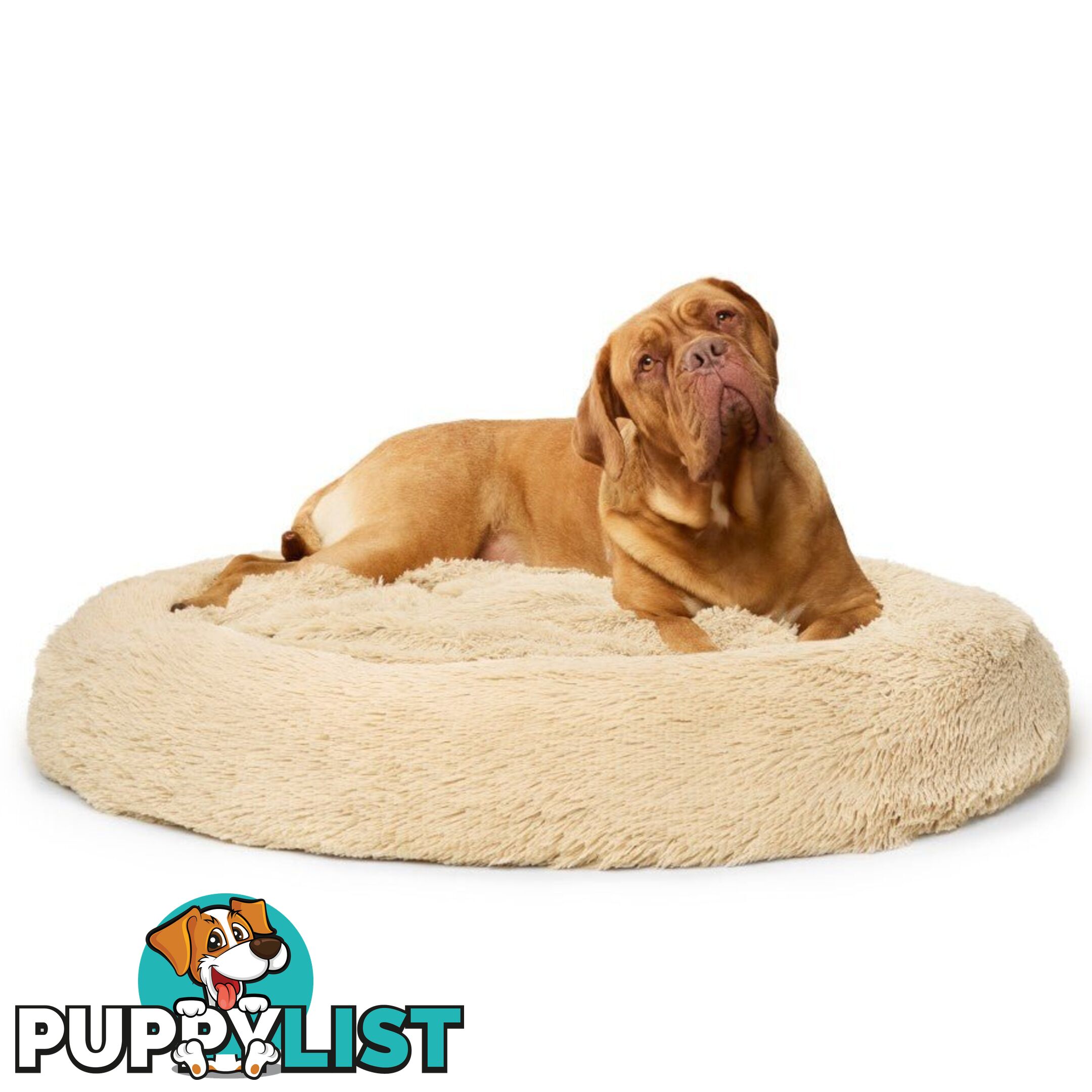 Fur King "Nap Time" Calming Dog Bed - XXL -Brindle - V364-DNA1BP0331S