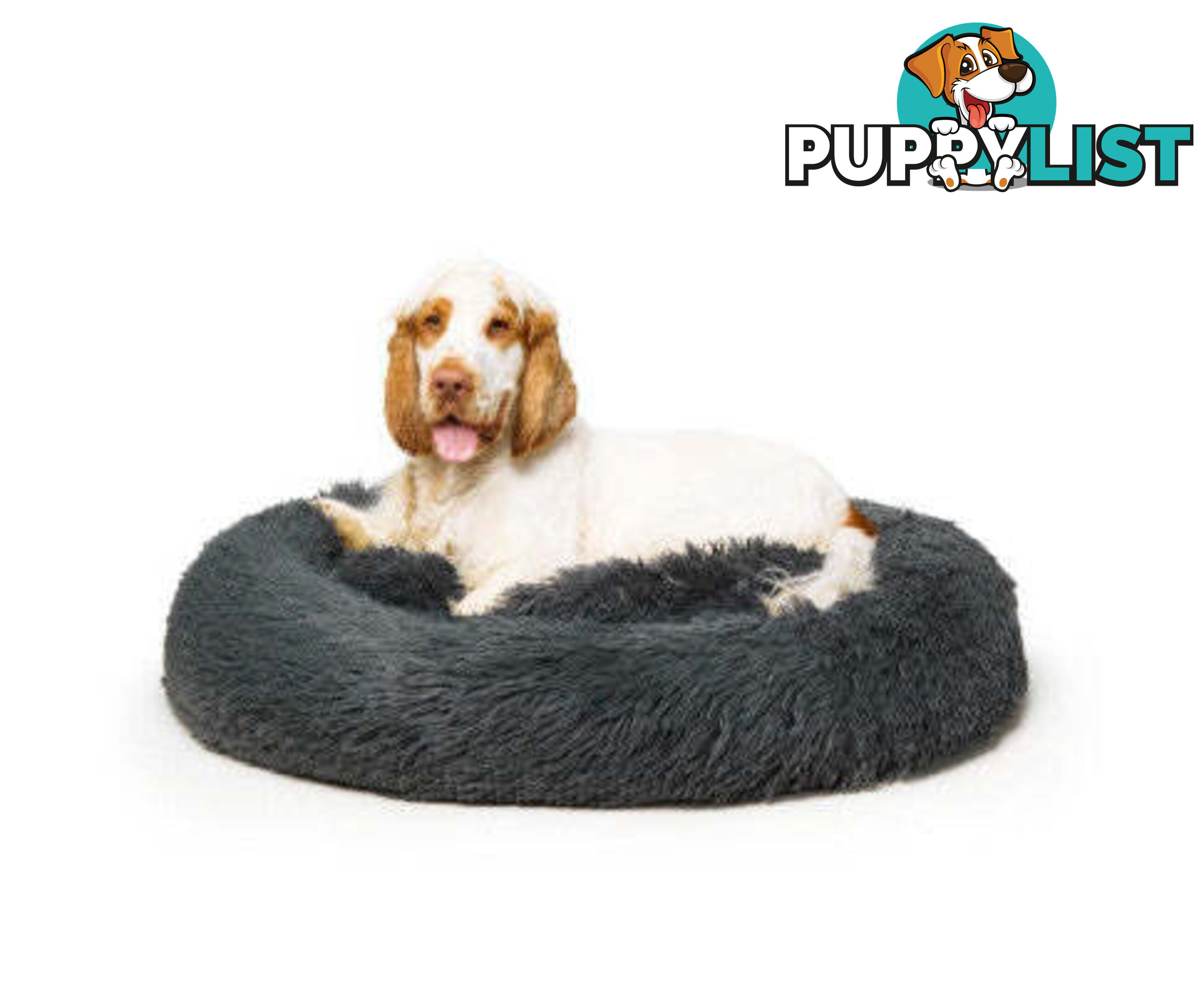 Fur King "Nap Time" Calming Dog Bed - V364-DNA1BP0331S
